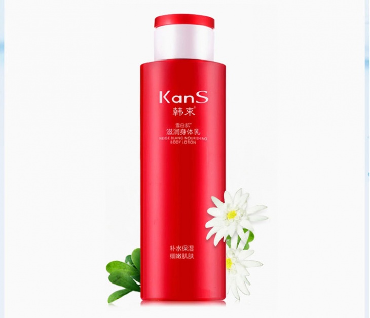 kans韩束 雪白肌 滋润身体乳 300ml